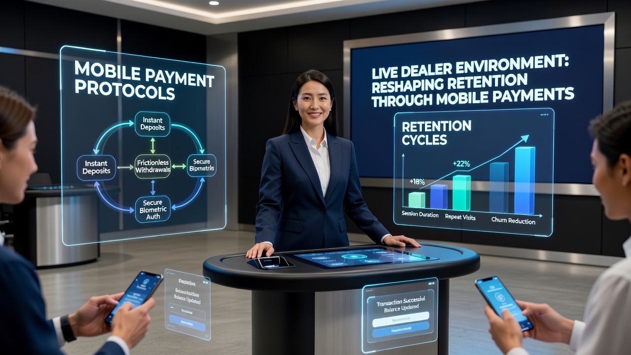 Integration von Zahlungsprotokollen und Live-Dealer-Interaktionen