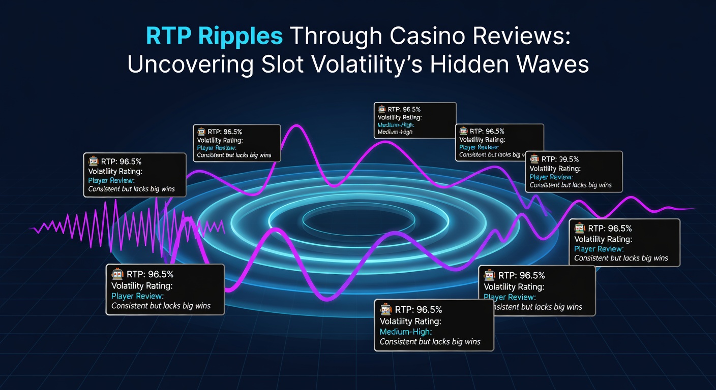 Detaillierte Darstellung von Slot-Volatilitätskurven und RTP-Diagrammen in einer Casino-Review-Umgebung