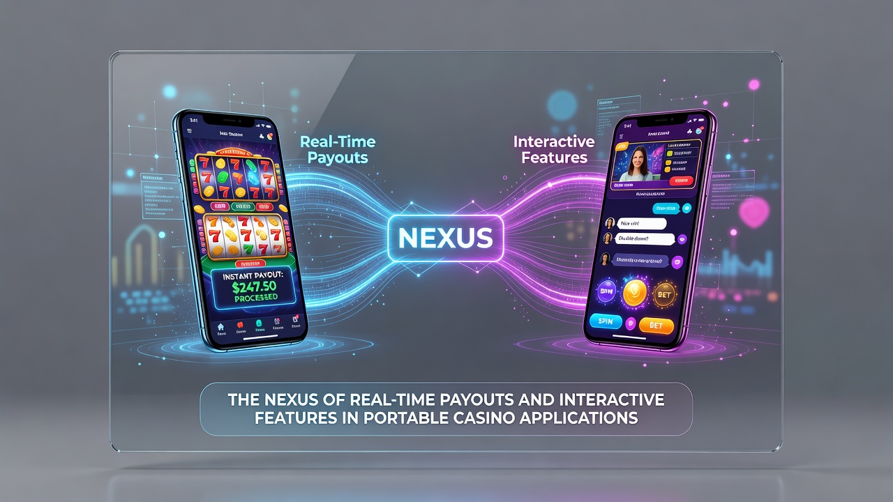 Visualisierung der Datenflüsse zwischen Auszahlungsmechanismen und Live-Features in Smartphone-Casinos