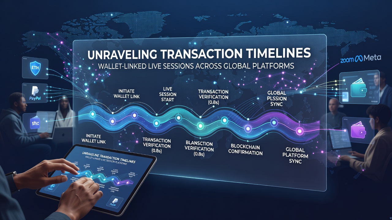 Darstellung von Transaktionsabläufen in wallet-verknüpften Live-Sessions auf globalen Casino-Plattformen