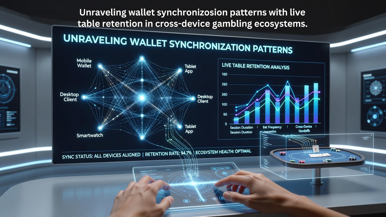 Darstellung von Wallet-Synchronisation über mobile und Desktop-Geräte in Casino-Ökosystemen